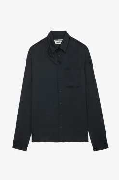 Zadig & Voltaire Unisexe^Chemise En Satin Tyrone