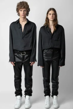 Zadig & Voltaire Unisexe^Chemise En Satin Tyrone