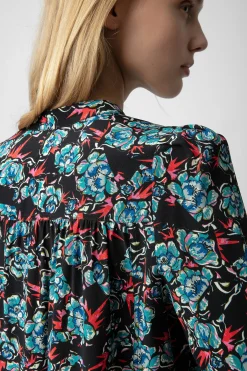 Zadig & Voltaire Chemises Et Hauts^Chemise En Soie Tchin Thunder