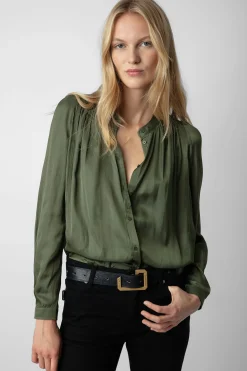 Zadig & Voltaire Chemises Et Hauts^Chemisier En Satin Tchin