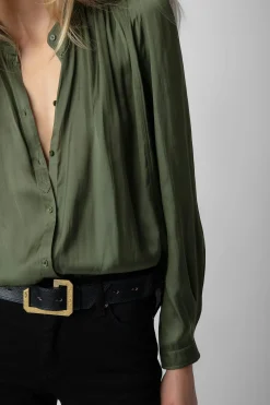 Zadig & Voltaire Chemises Et Hauts^Chemisier En Satin Tchin