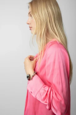 Zadig & Voltaire Chemises Et Hauts^Chemisier En Satin Tink