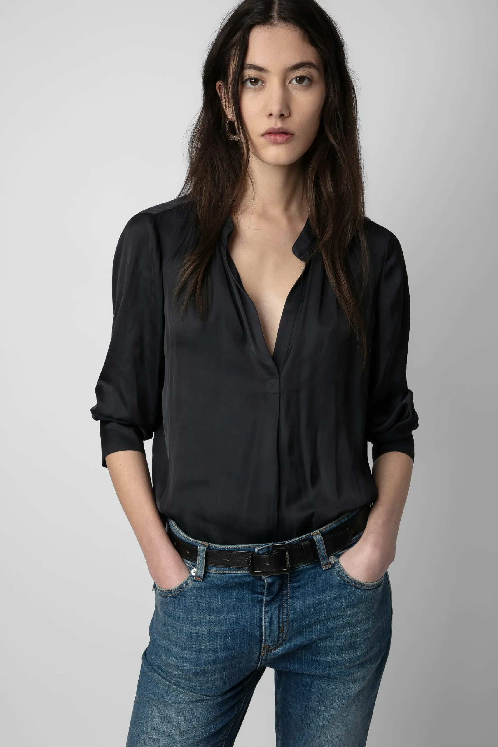 Zadig & Voltaire Chemises Et Hauts^Chemisier En Satin Tink