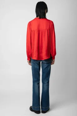 Zadig & Voltaire Chemises Et Hauts^Chemisier Tigy En Satin