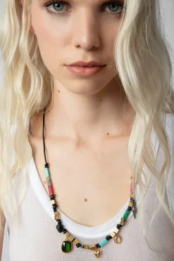 Zadig & Voltaire Bijoux^Collier A Breloques Complet Mix N Match