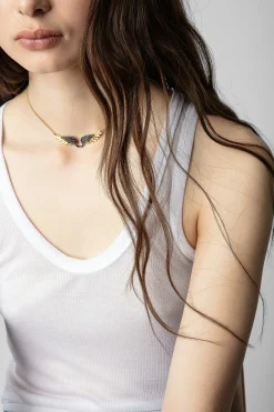 Zadig & Voltaire Bijoux^Collier Plume De Roche