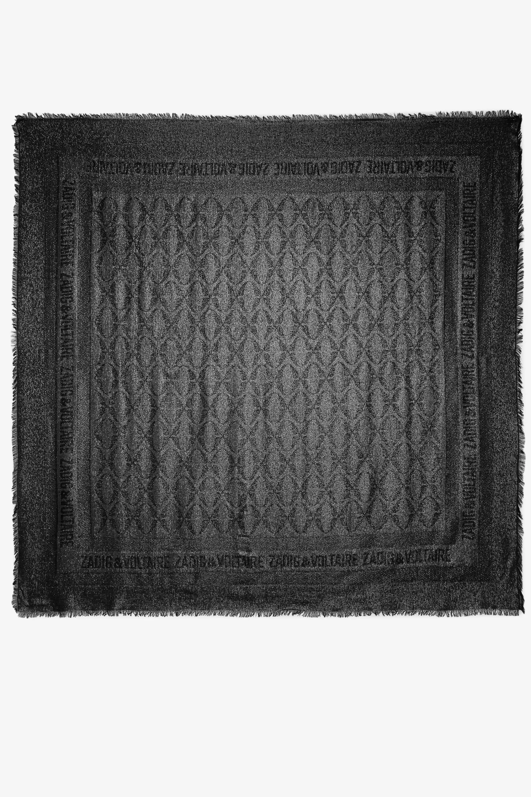 Zadig & Voltaire Echarpes^Echarpe Glenn Rock En Jacquard Lurex