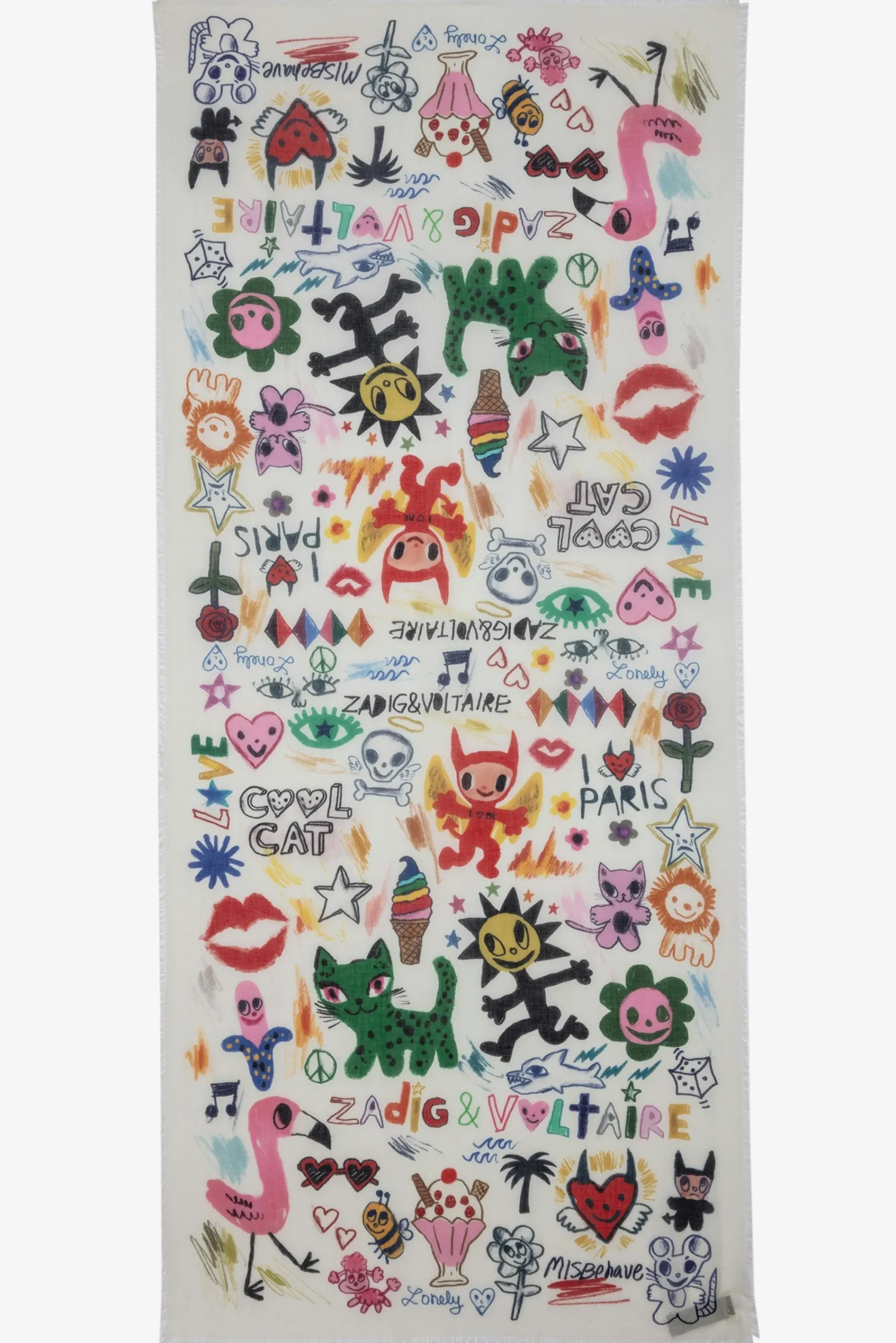 Zadig & Voltaire Echarpes^Echarpe Longue Delta