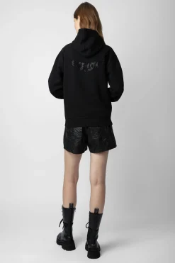 Zadig & Voltaire Sweat-Shirts^Harper Peace&Love Sweat A Capuche A Strass