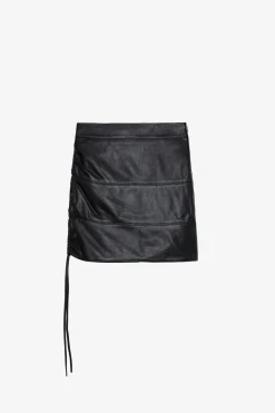 Zadig & Voltaire Robes Et Jupes^Jupe En Cuir Jylo