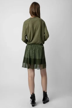 Zadig & Voltaire Robes Et Jupes^Jupe En Jacquard De Soie Jimy