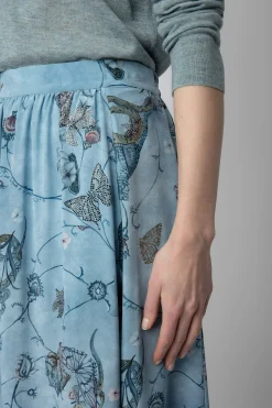 Zadig & Voltaire Robes Et Jupes^Jupe En Soie A Strass Joslin