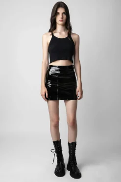 Zadig & Voltaire Robes Et Jupes^Jupe En Vinyle Jinette