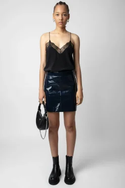 Zadig & Voltaire Robes Et Jupes^Jupe En Vinyle Jinette