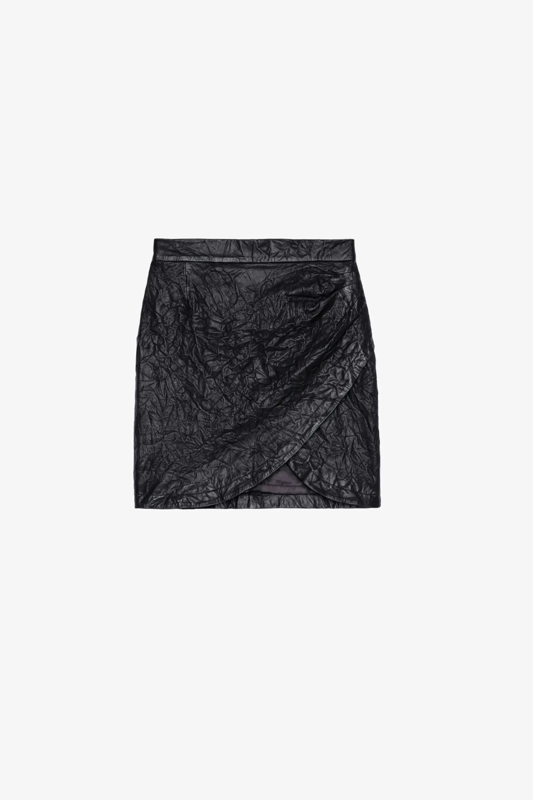 Zadig & Voltaire Robes Et Jupes^Jupe Julipe En Cuir Froisse