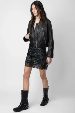 Zadig & Voltaire Robes Et Jupes^Jupe Justicias A Sequins