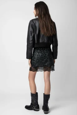Zadig & Voltaire Robes Et Jupes^Jupe Justicias A Sequins