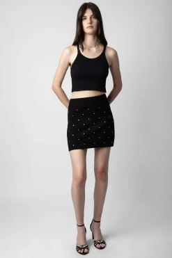 Zadig & Voltaire Robes Et Jupes^Jupe Mitty A Strass