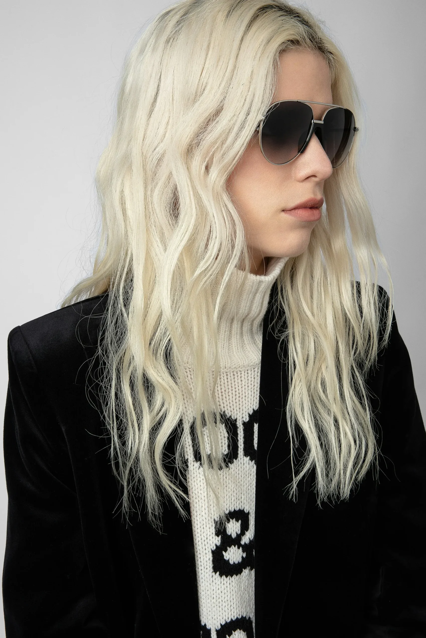 Zadig & Voltaire Des Lunettes De Soleil^Lunettes De Soleil A Clous Pyramides