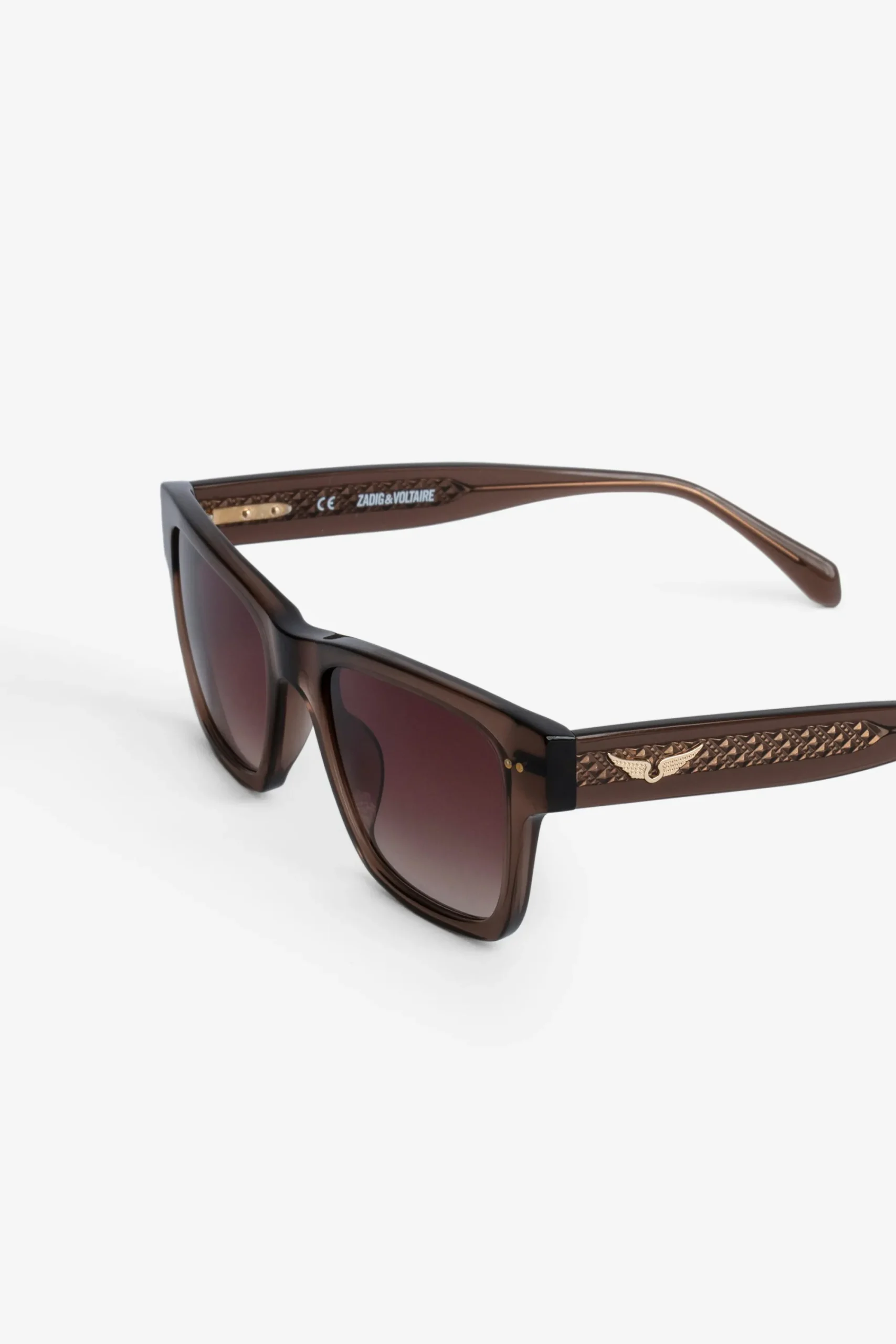 Zadig & Voltaire Des Lunettes De Soleil^Lunettes De Soleil Ailes Transparentes