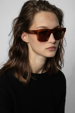 Zadig & Voltaire Des Lunettes De Soleil^Lunettes De Soleil Surdimensionnees