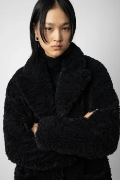 Zadig & Voltaire Manteaux Et Vestes^Manteau Doux Boucle Fleur