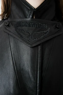 Zadig & Voltaire Unisexe^Manteau En Cuir Macari