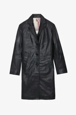 Zadig & Voltaire Unisexe^Manteau En Cuir Macari