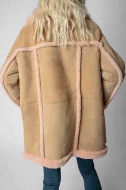 Zadig & Voltaire Manteaux Et Vestes^Manteau Laury En Peau De Mouton