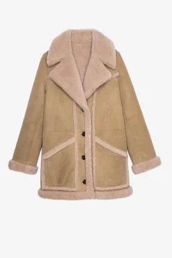 Zadig & Voltaire Manteaux Et Vestes^Manteau Laury En Peau De Mouton