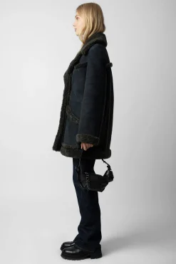 Zadig & Voltaire Manteaux Et Vestes^Manteau Laury En Peau De Mouton