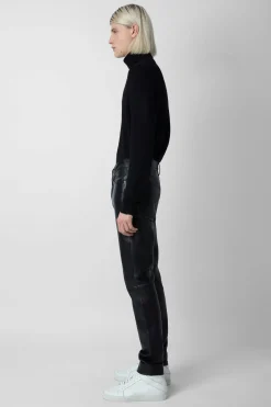 Zadig & Voltaire Pantalons Et Shorts^Pantalon En Cuir David En Cuir