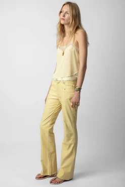 Zadig & Voltaire Pantalons Et Shorts^Pantalon En Cuir Elvir