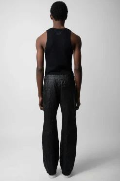 Zadig & Voltaire Pantalons Et Shorts^Pantalon En Cuir Froisse Pacha