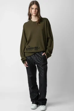 Zadig & Voltaire Pantalons Et Shorts^Pantalon En Cuir Froisse Pacha