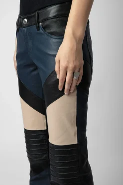 Zadig & Voltaire Pantalons Et Shorts^Pantalon En Cuir Paulin