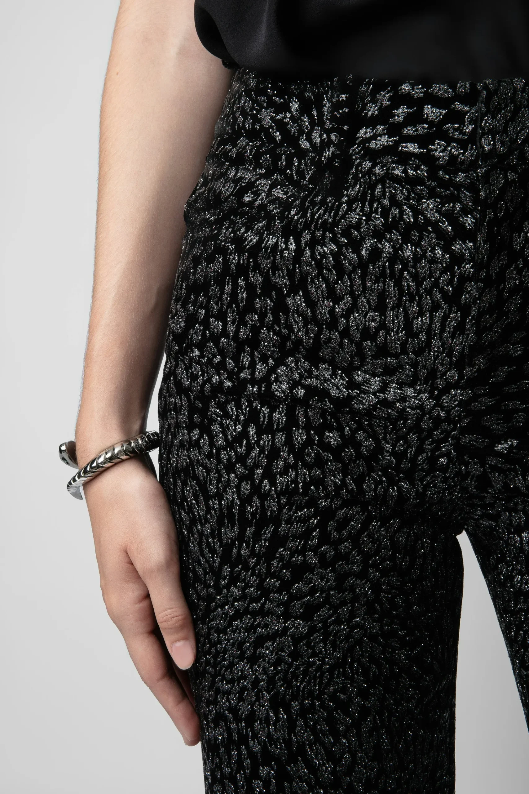 Zadig & Voltaire Costumes^Pantalon En Velours Paillete Piston