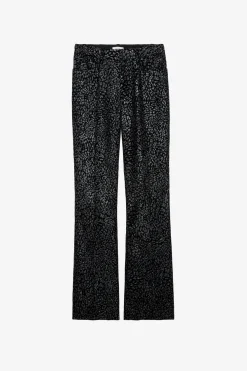 Zadig & Voltaire Costumes^Pantalon En Velours Paillete Piston
