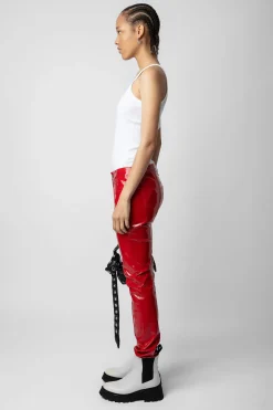 Zadig & Voltaire Pantalons Et Shorts^Pantalon En Vinyle Peko