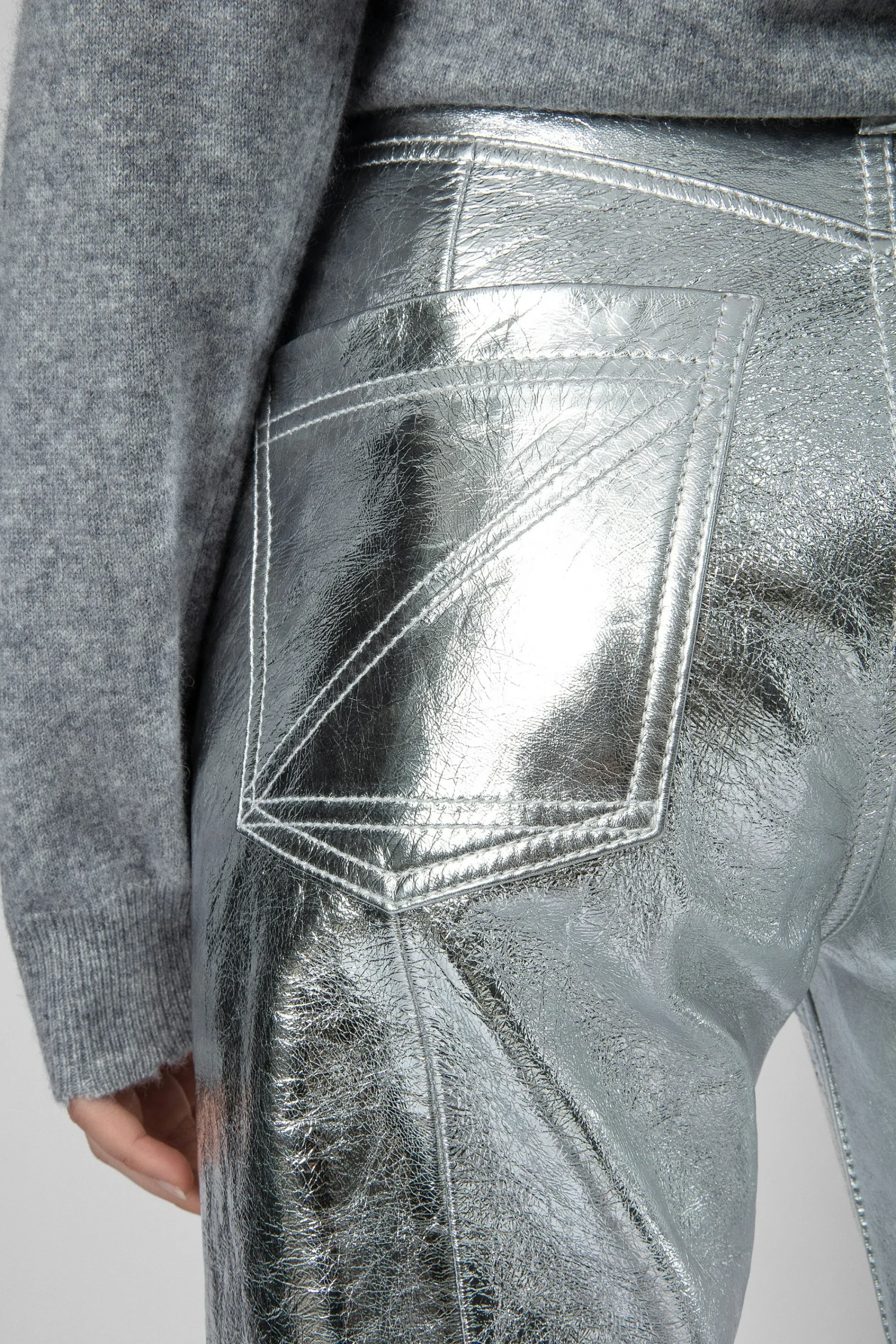 Zadig & Voltaire Pantalons Et Shorts^Pantalon Poete En Cuir