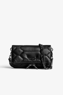 Zadig & Voltaire Mini-Sacs^Pochette En Cuir Matelasse Rock Nano