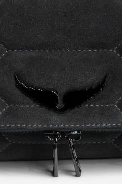 Zadig & Voltaire Sacs A Bandoulière^Pochette En Daim Matelasse Rock