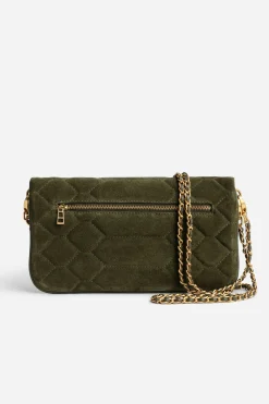 Zadig & Voltaire Sacs A Bandoulière^Pochette En Daim Matelasse Rock