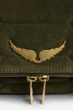 Zadig & Voltaire Sacs A Bandoulière^Pochette En Daim Matelasse Rock