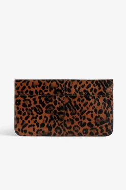 Zadig & Voltaire Portefeuilles Et Porte-Monnaie^Pochette Leopard Borderline