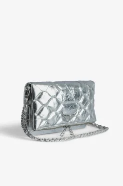 Zadig & Voltaire Sacs A Bandoulière^Pochette Metallique Matelassee Rock