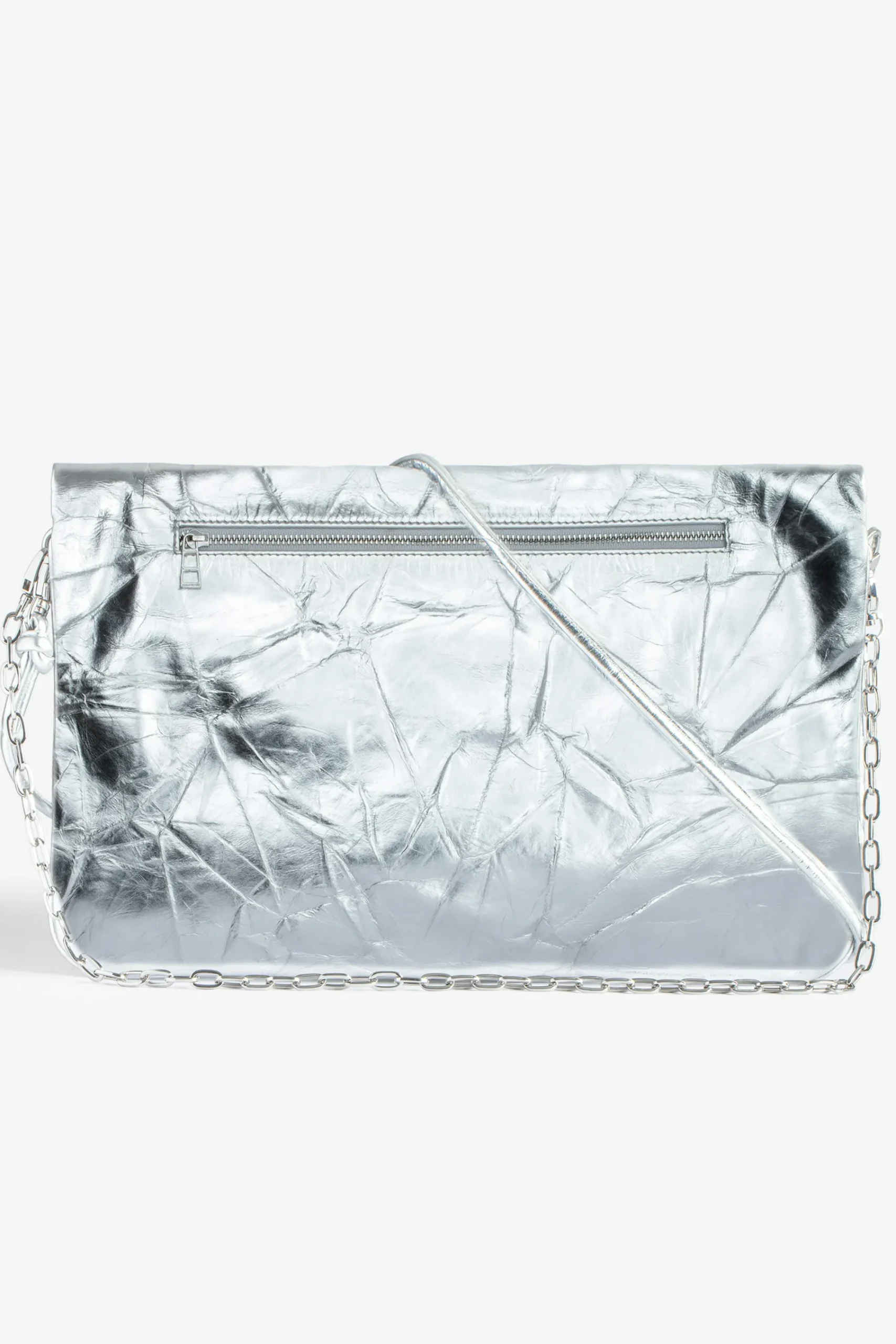 Zadig & Voltaire Sacs A Bandoulière^Pochette Metallique Rock Eternal Xl