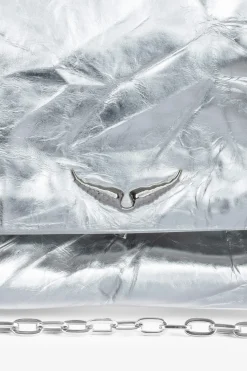 Zadig & Voltaire Sacs A Bandoulière^Pochette Metallique Rock Eternal Xl