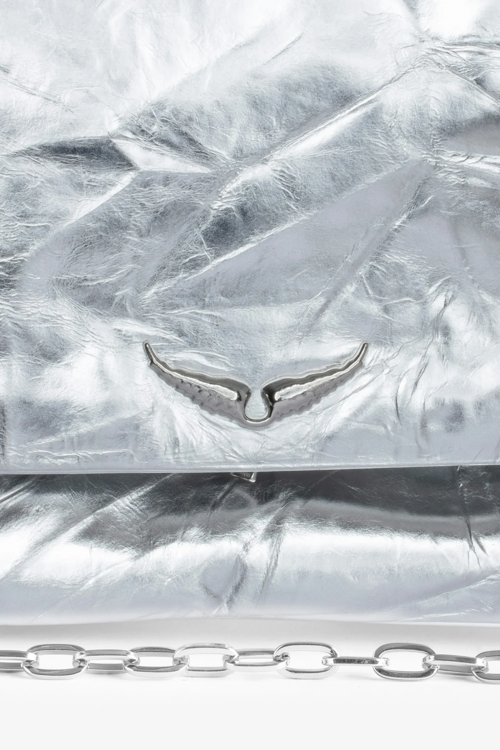 Zadig & Voltaire Sacs A Bandoulière^Pochette Metallique Rock Eternal Xl