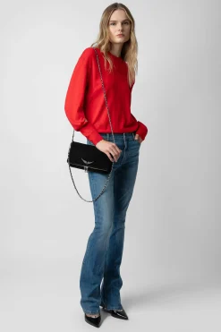 Zadig & Voltaire Sacs A Bandoulière^Pochette Rock En Daim